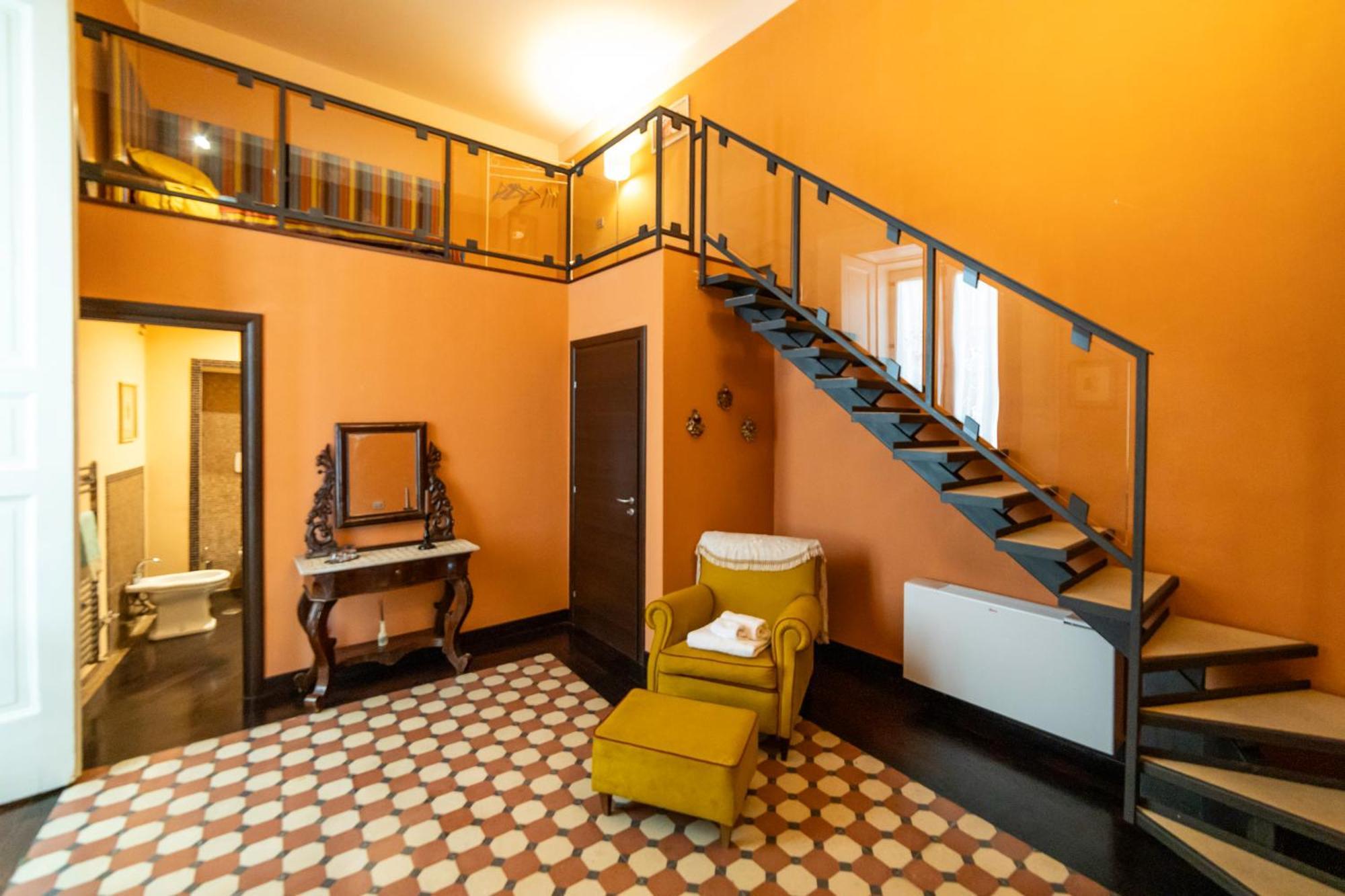 Dimora Storica Giostra Vecchia - Palazzo Grisolia 1809 Cosença Quarto foto