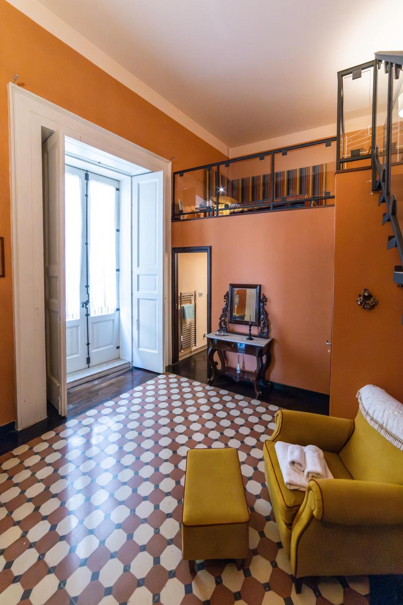 Dimora Storica Giostra Vecchia - Palazzo Grisolia 1809 Cosença Quarto foto